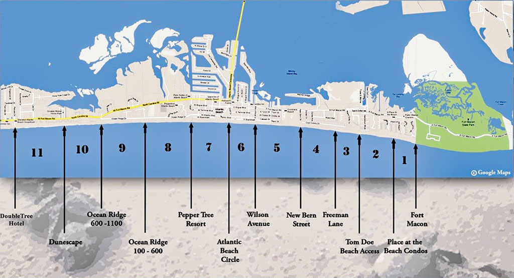 Atlantic Beach Zones